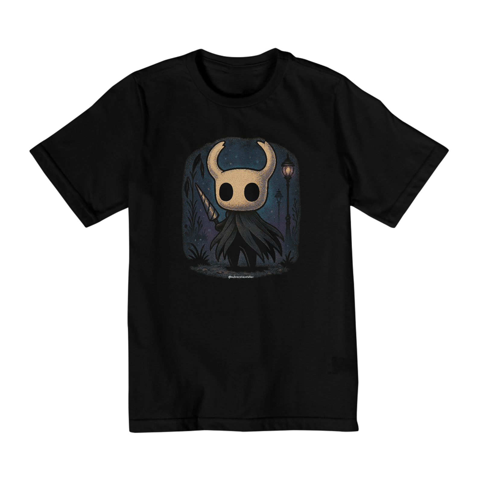 Camiseta Infantil Hollow Knight (2-8 anos)