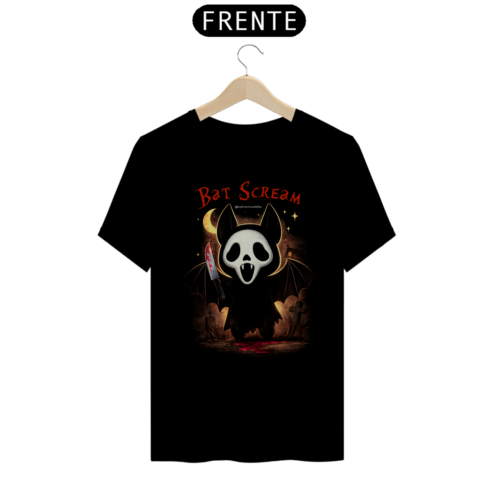 Camiseta Bat Scream