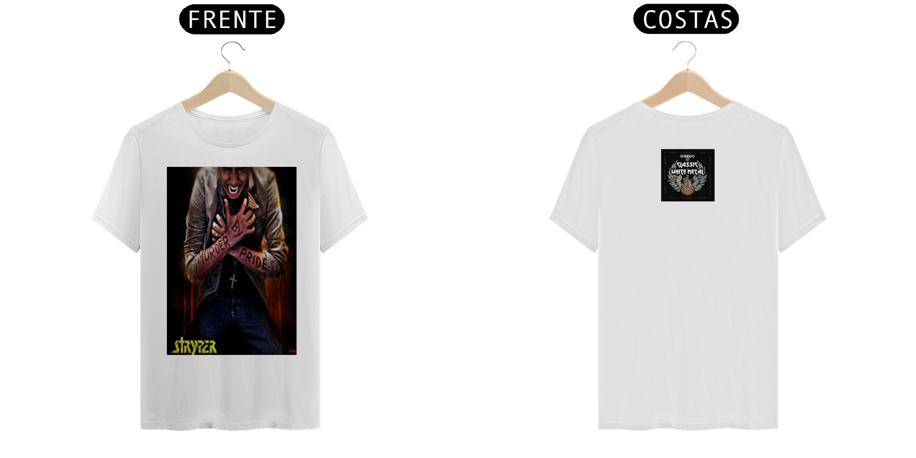 Nome do produto: Camisa Stryper