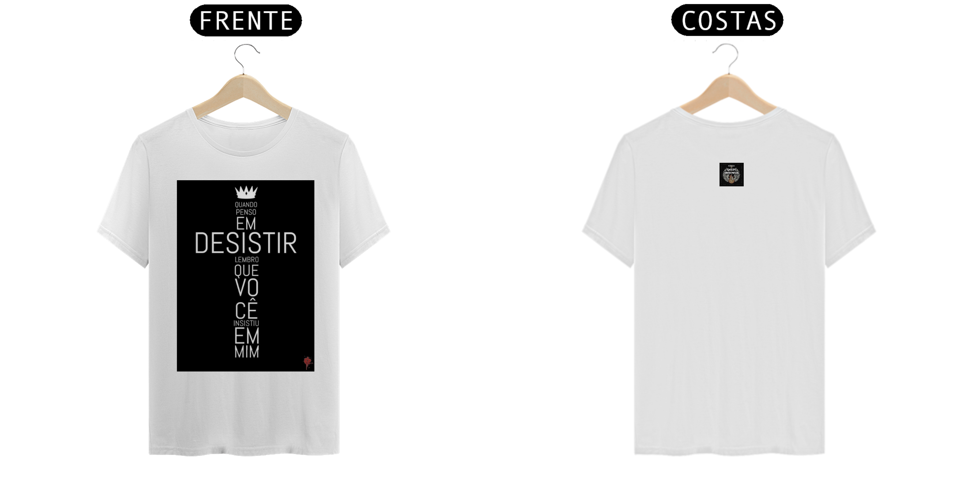 Nome do produto: CAMISA DESISTIR