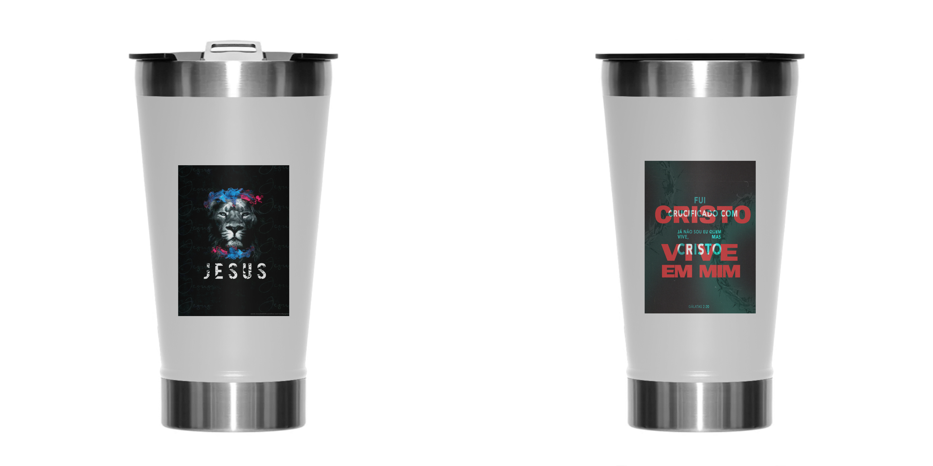 Nome do produto: COPO TÉRMICO JESUS
