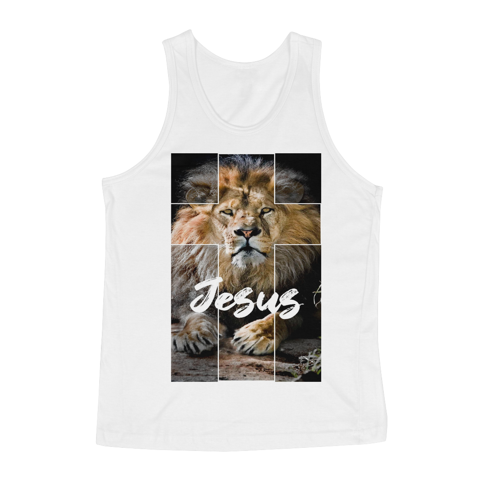 Nome do produto: Camiseta Leão Jesus
