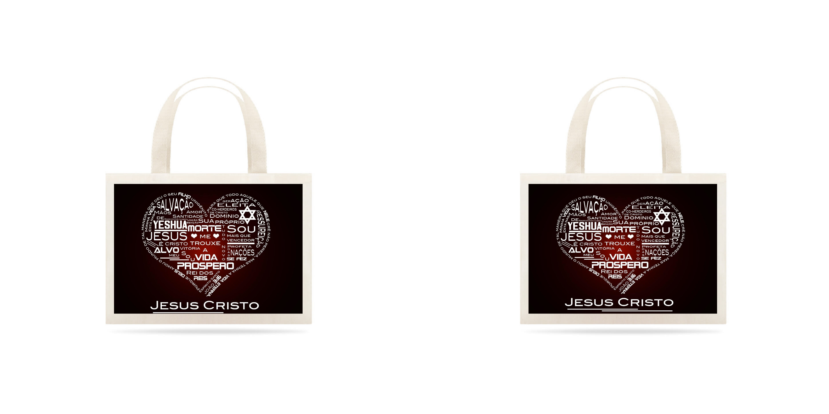 Nome do produto: SACOLA JESUS CRISTO