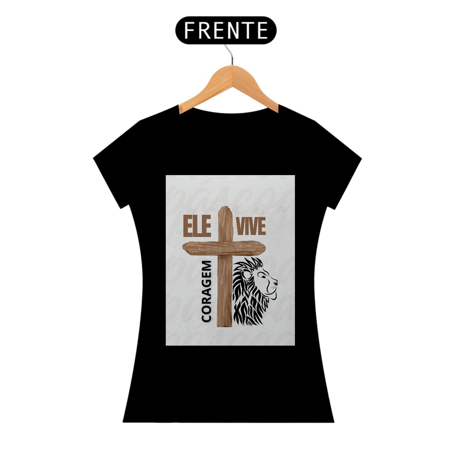 Nome do produto: Camiseta Fem. Baby Classic - Ele Vive