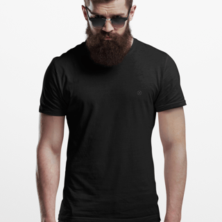 Camiseta Algodão Pima Preta