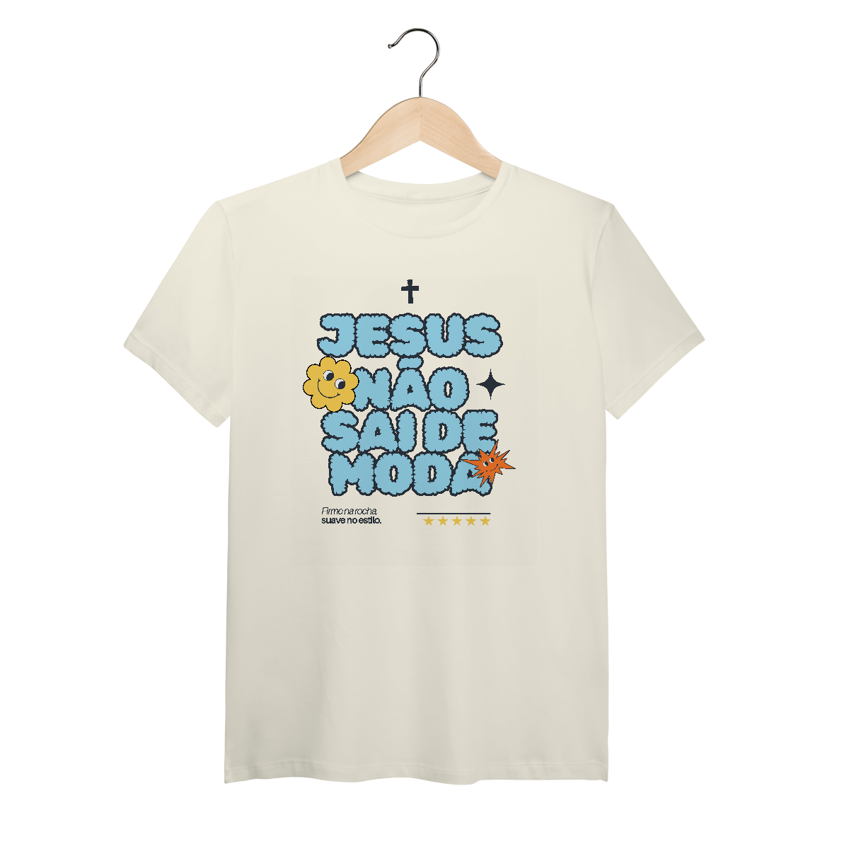 Tshirt Pima - Jesus não sai de moda