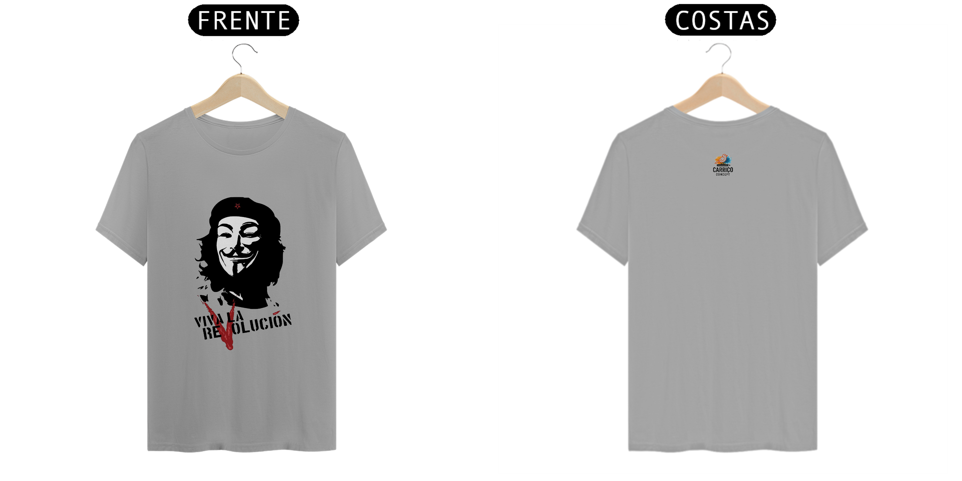 Nome do produto: CAMISETA VIVA LA REVOLUCION