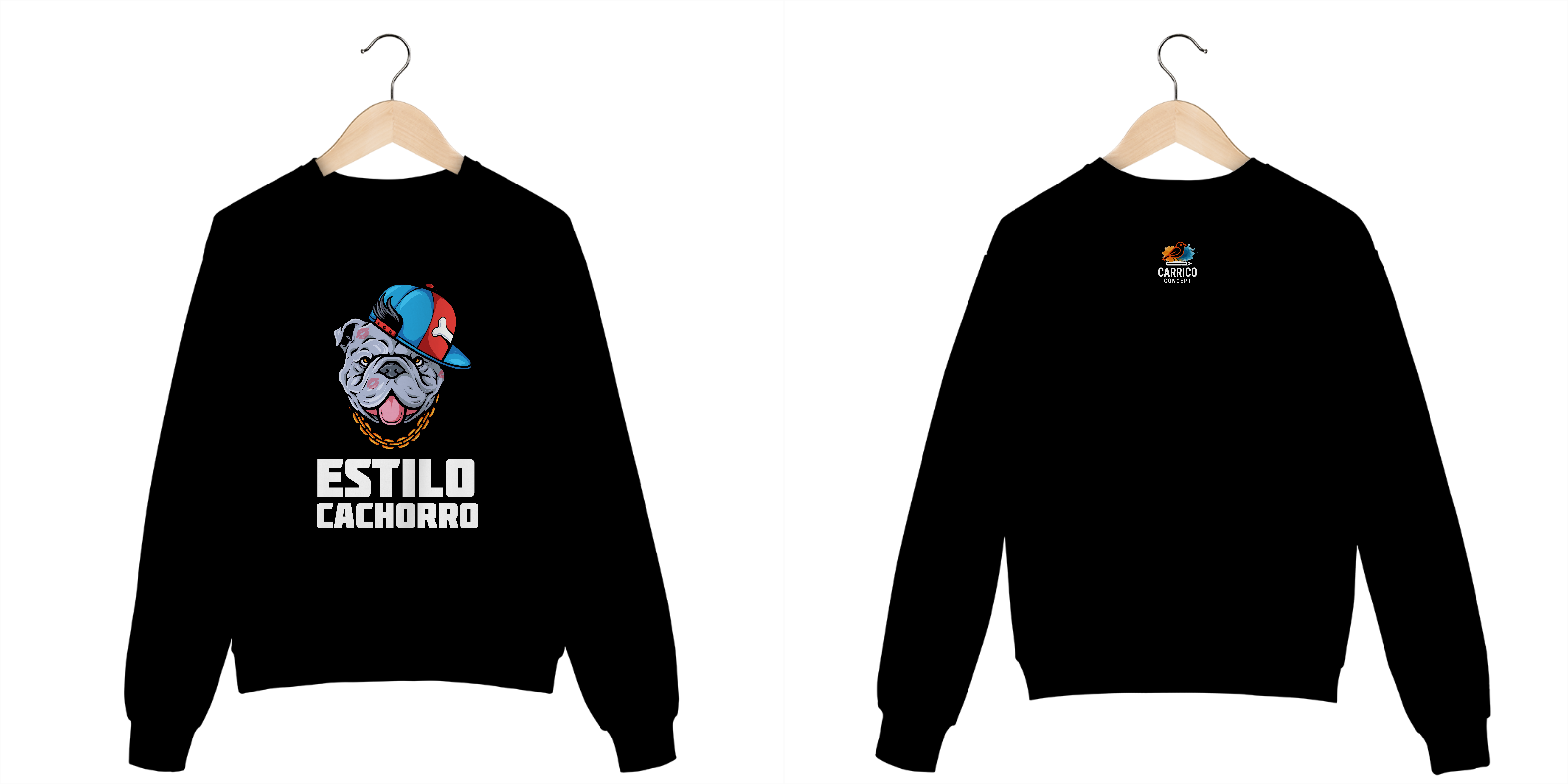 Nome do produto: MOLETOM ESTILO CACHORRO