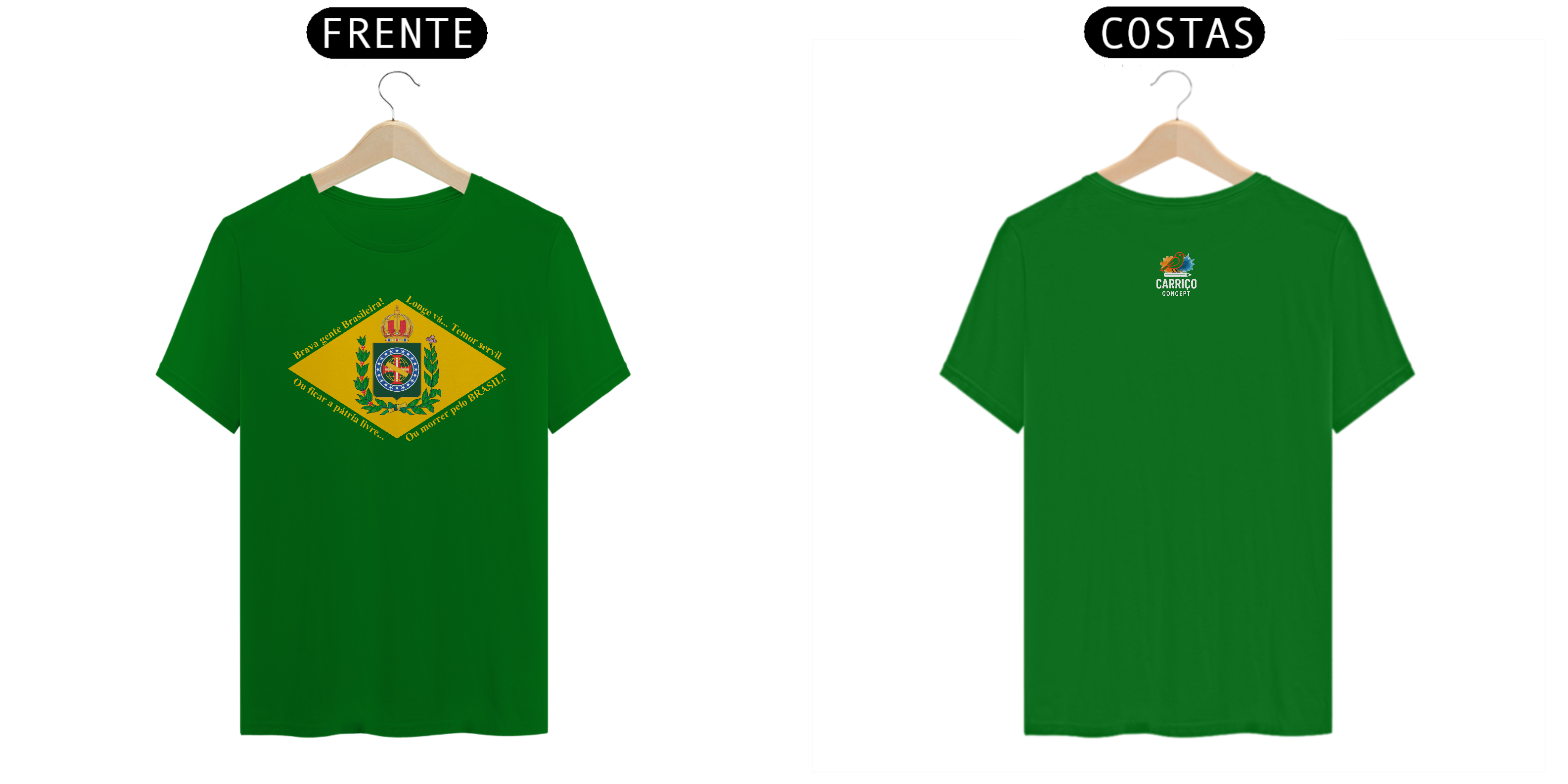 Nome do produto: CAMISETA IMPÉRIO DO BRASIL