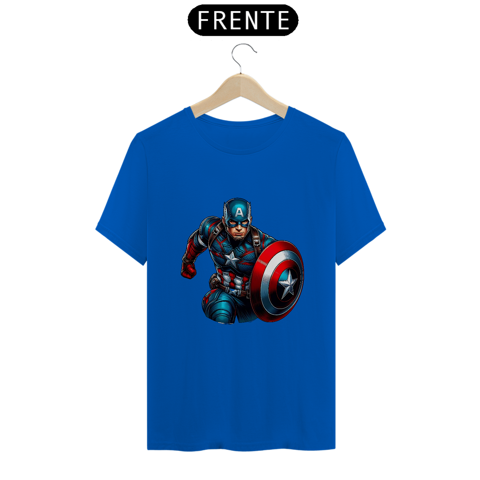 Nome do produto: Camiseta Capitão America Busto