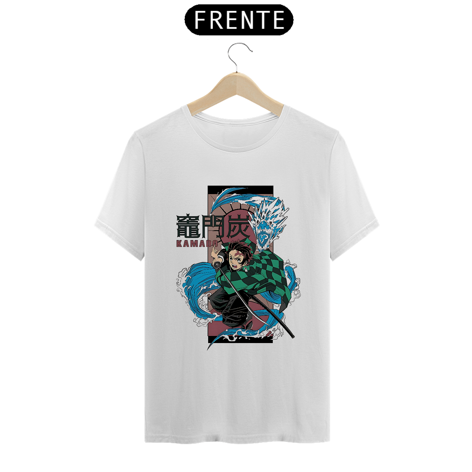 Camiseta Demon Slayer Tanjiro Attack