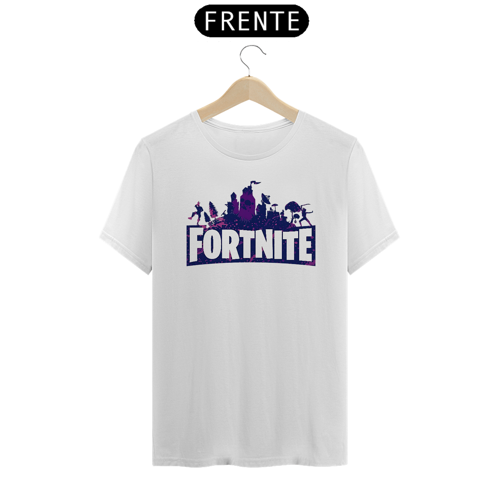 Camiseta Fortnite Roxo