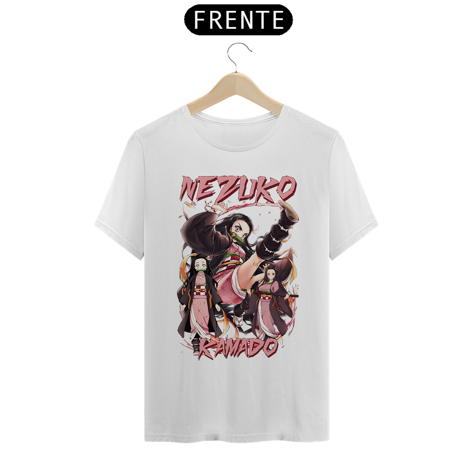 Camiseta Demon Slayer Nezuko Kamado Triple