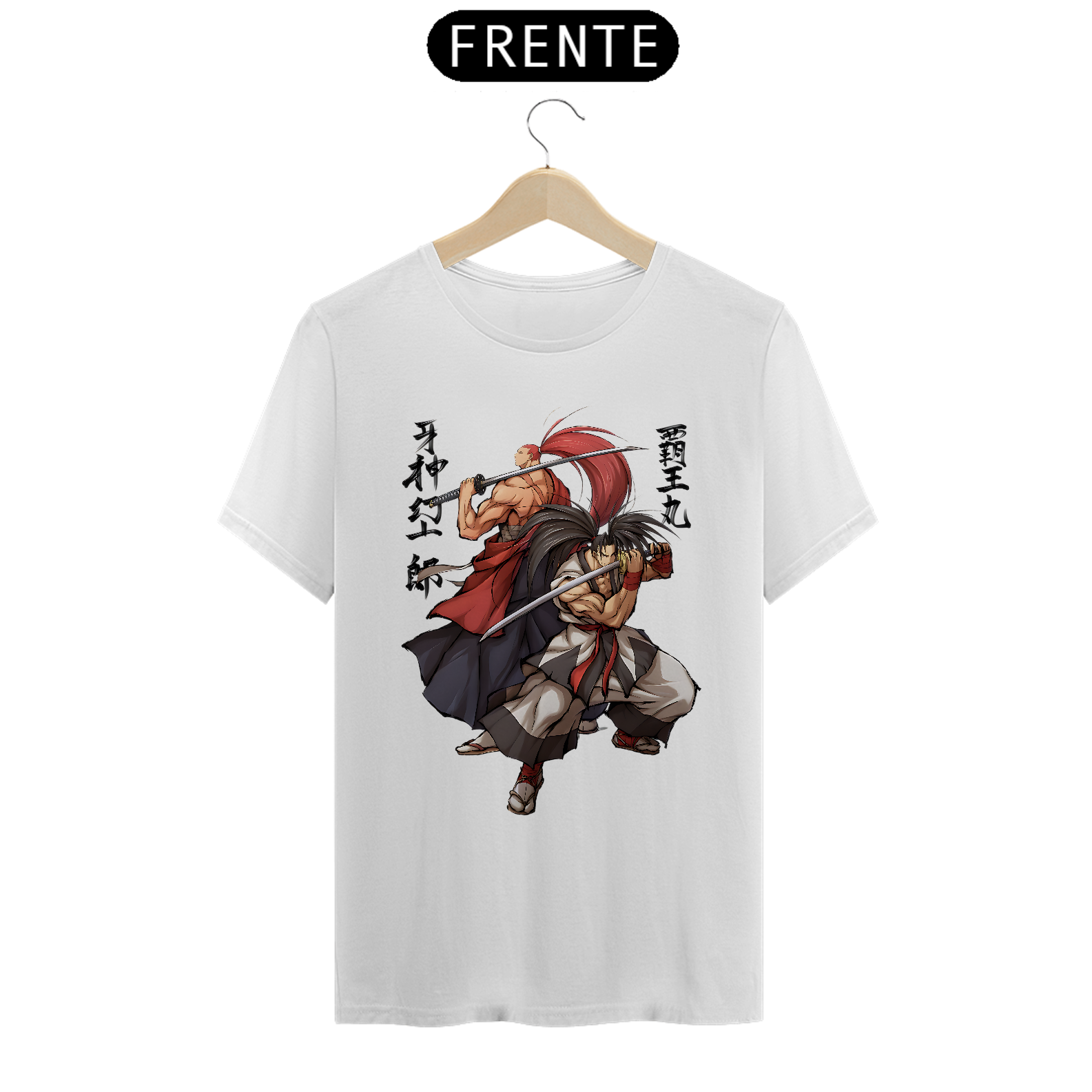 Camiseta Samurai Shodown Haomaru e Genjuro