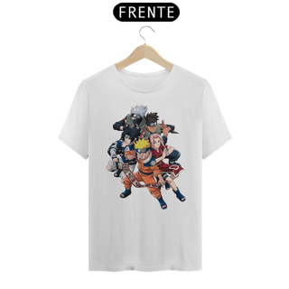 Camiseta Naruto Equipe Ascensão de um Ninja