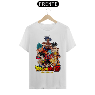 Camiseta Dragon Ball Goku Versões