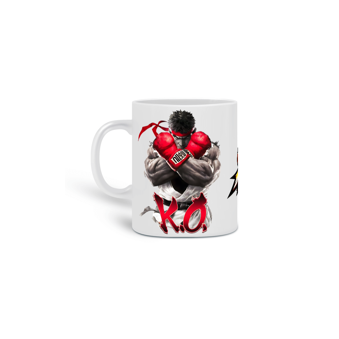 Nome do produto: Caneca Street Fighter Ryu