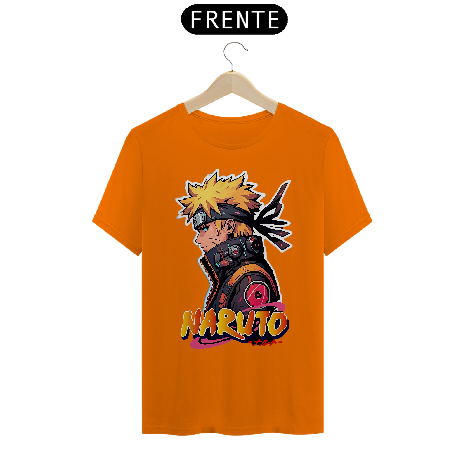 Camiseta Naruto Perfil Uzumaki
