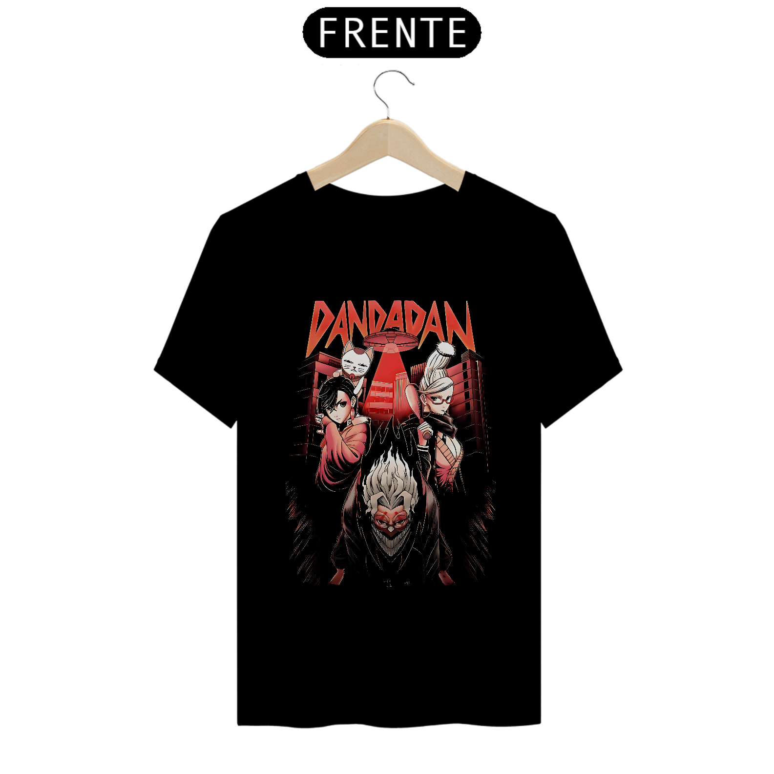 Camiseta DanDaDan Nave Extraterrestre