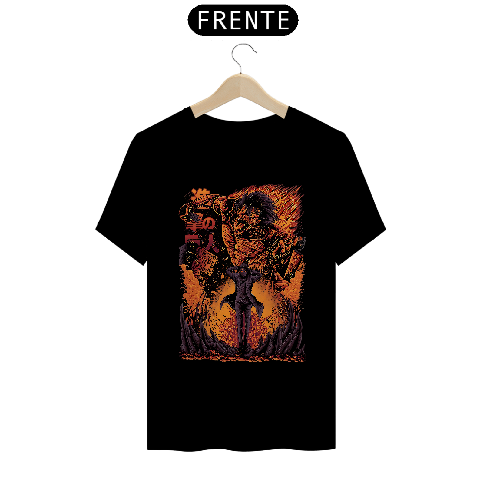 Nome do produto: Camiseta Attack on Titan Destruction