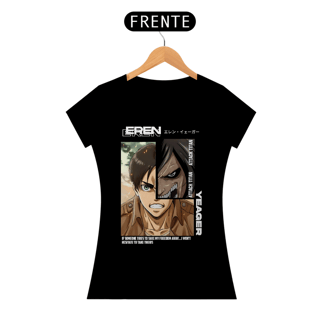 Camiseta Baby Long Attack on Titan Eren Yeager