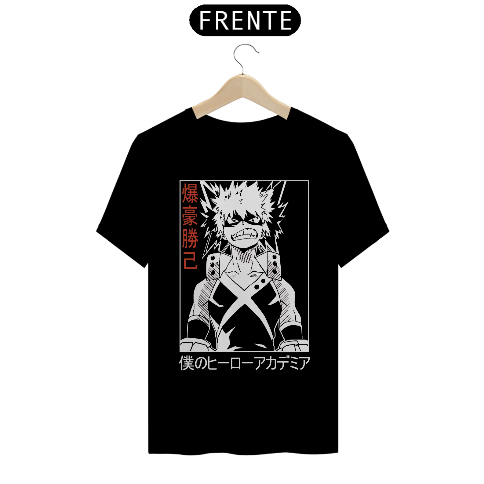 Camiseta My Hero Academia Bokugo Busto