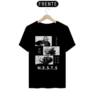 Camiseta KOF Boss 2001 NESTS - Igniz, Zero e Krizalid