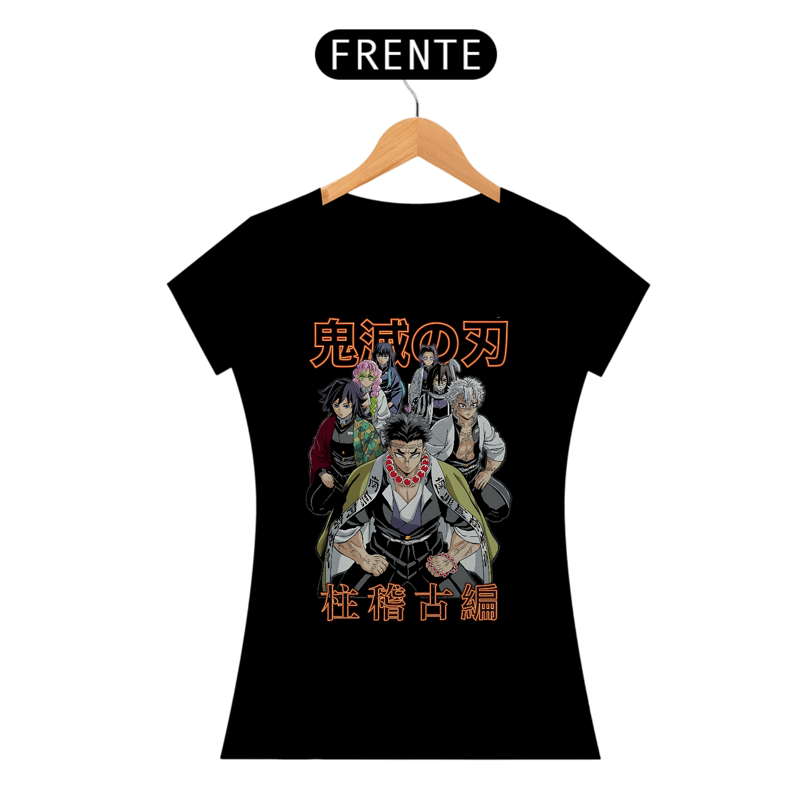 Camiseta Baby Long Demon Slayer Hashira