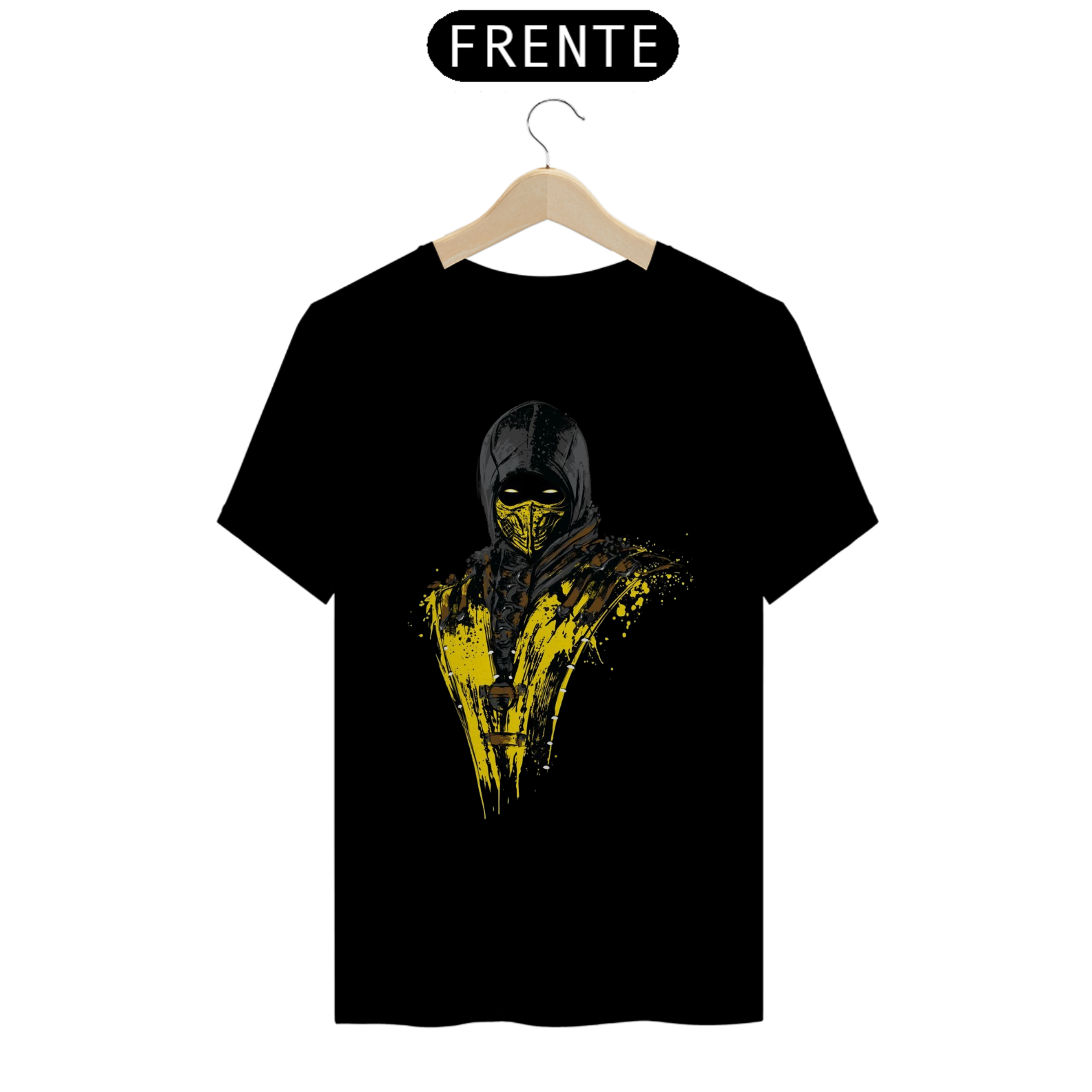 Camiseta Mortal Kombat Scorpion Busto