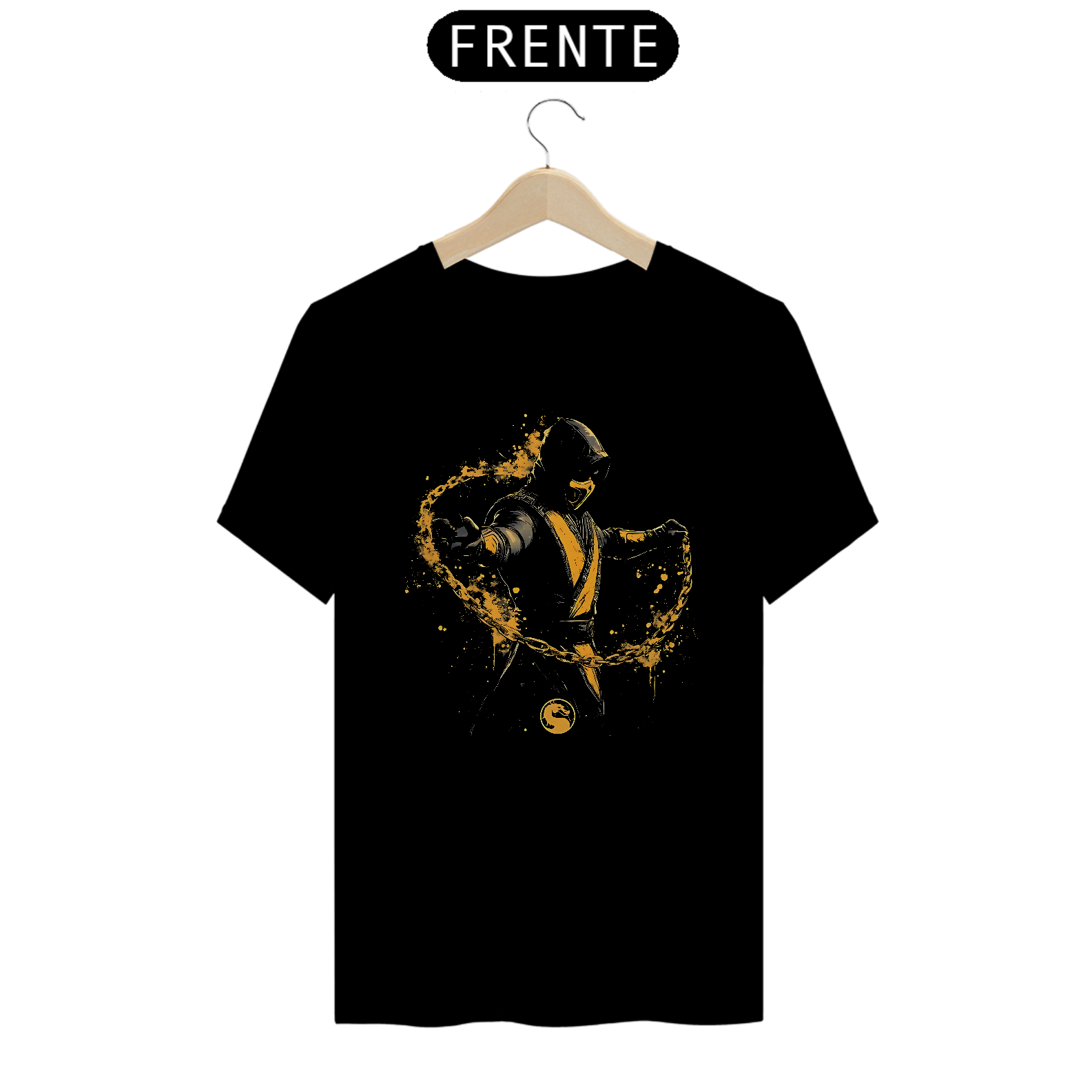 Camiseta Mortal Kombat Scorpion MK