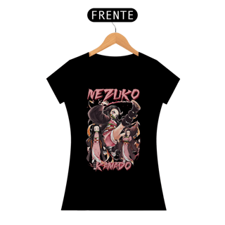 Camiseta Baby Long Demon Slayer Nezuko Kamado Triple