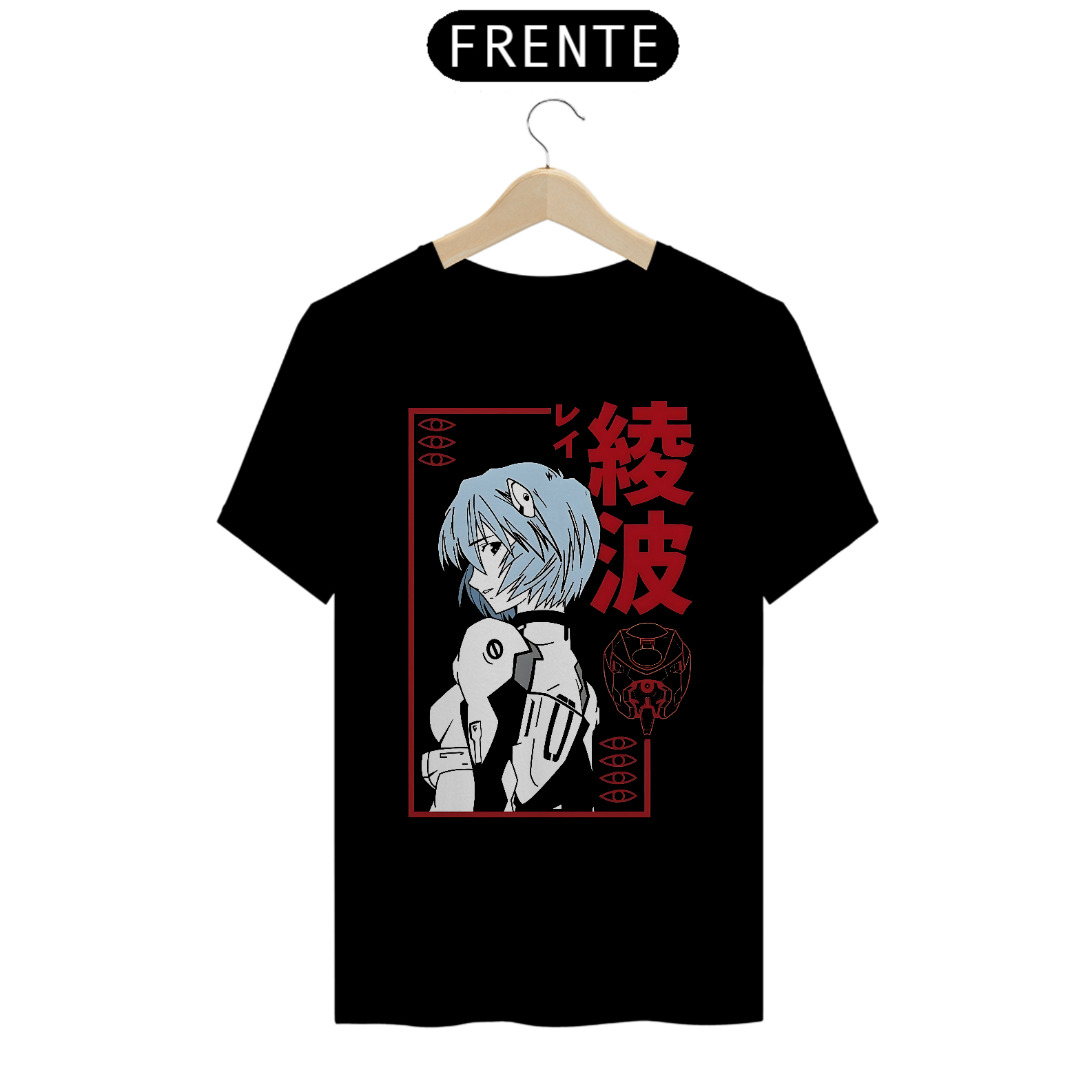 Camiseta Evangelion Rei