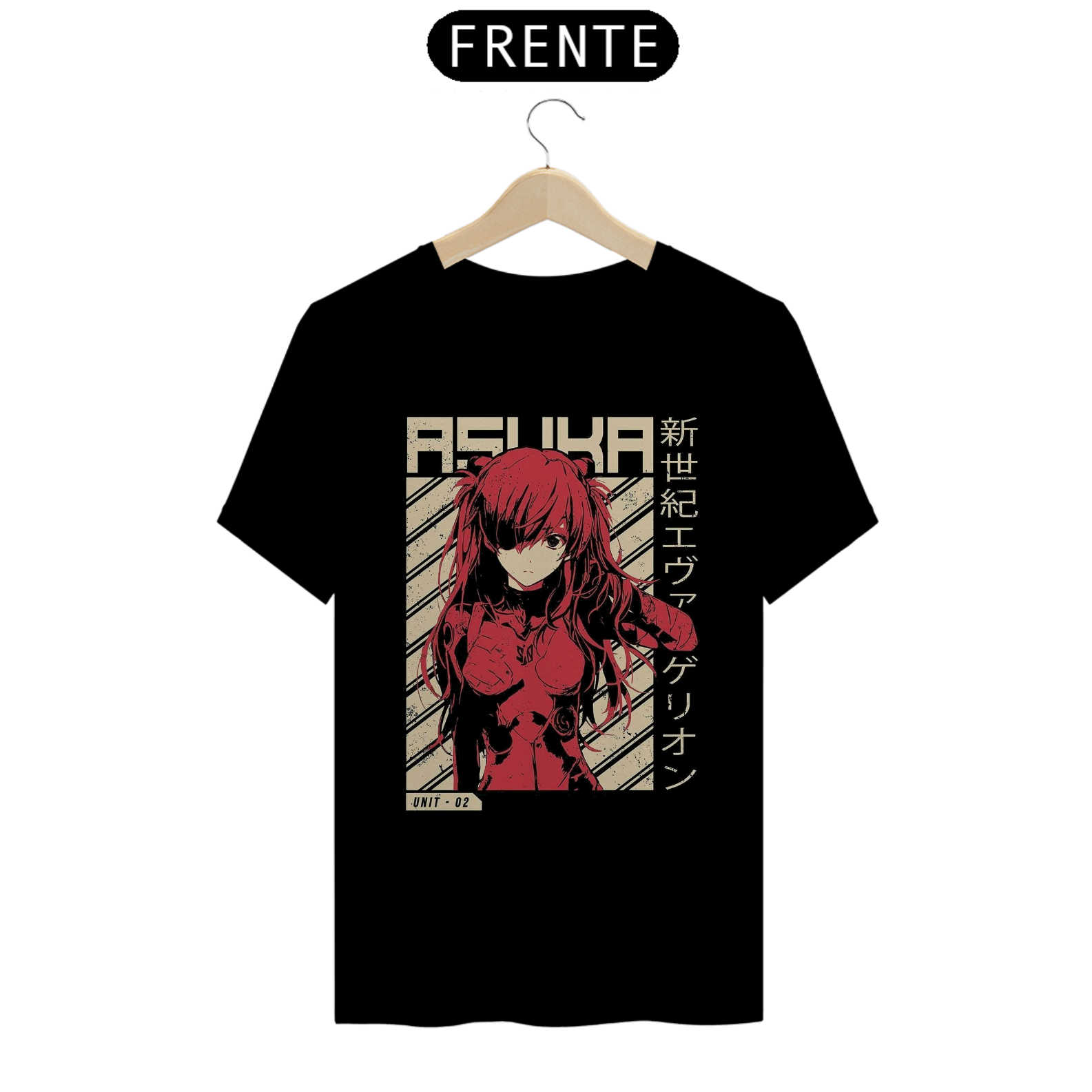 Camiseta Evangelion Asuka 02