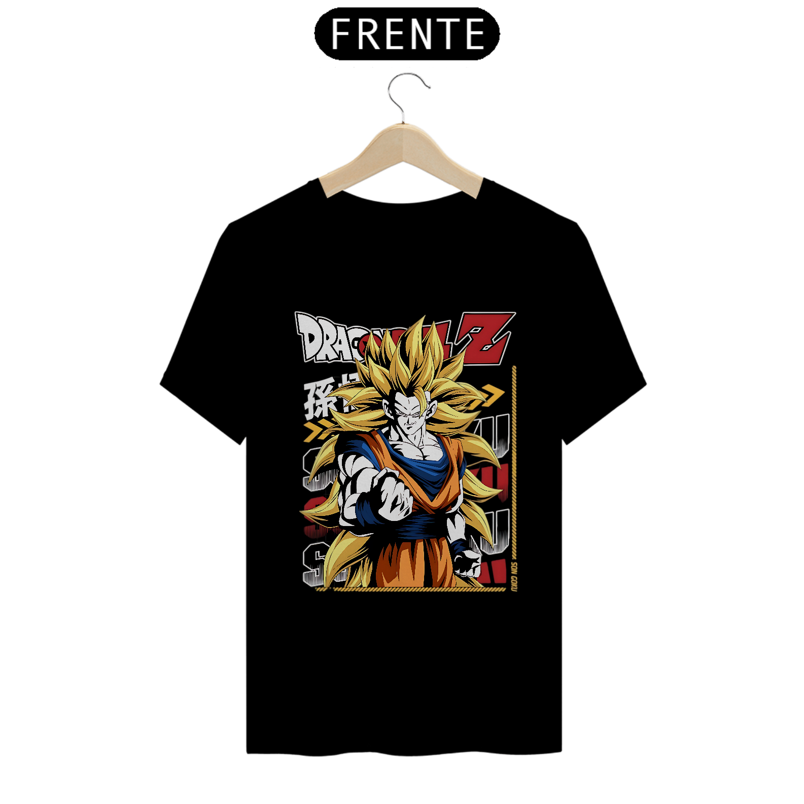 Camiseta Dragon Ball Goku SS3