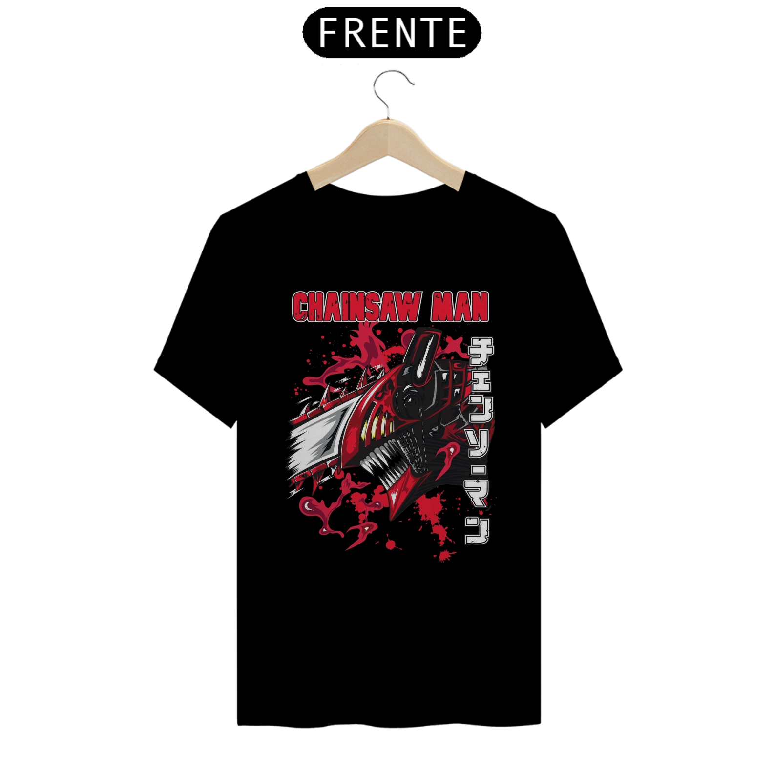 Nome do produto: Camiseta Chainsaw Man Devil Profile