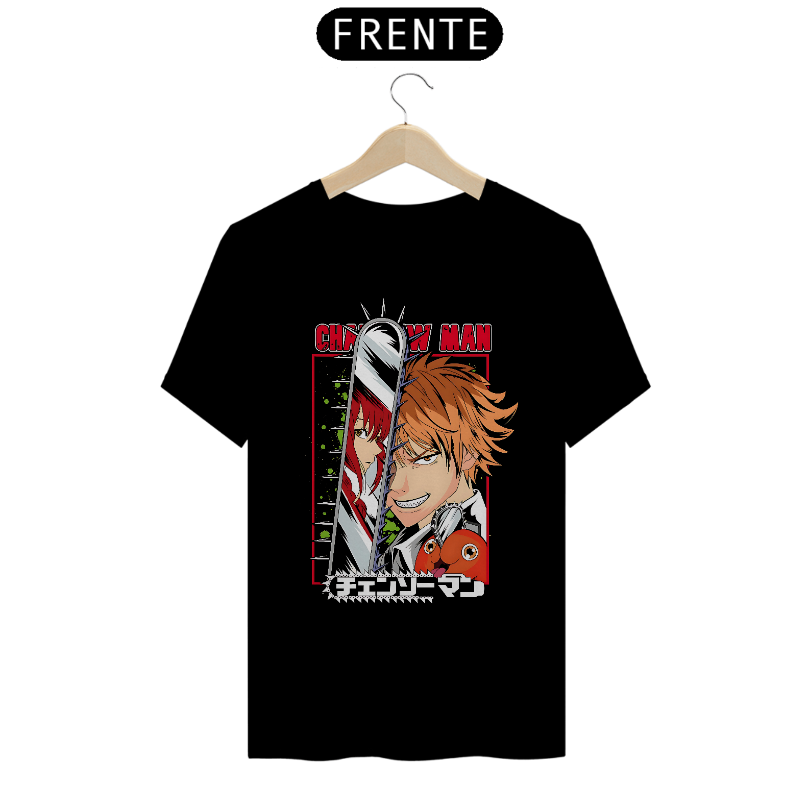 Camiseta Chainsaw Man Pochita Surprising Control
