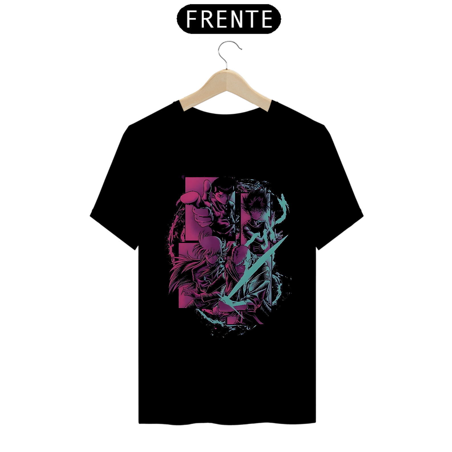 Camiseta Yuyu Hakusho Quartet