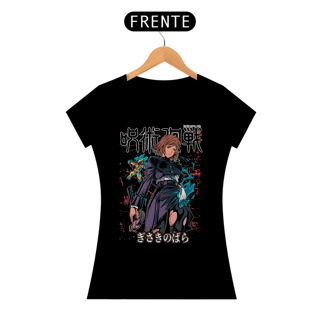 Camiseta Baby Long Jujutsu Kaisen Nobara Kugisaki