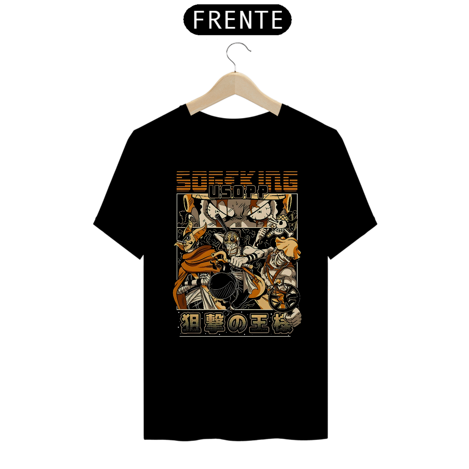 Camiseta One Piece Usopp Sogeking