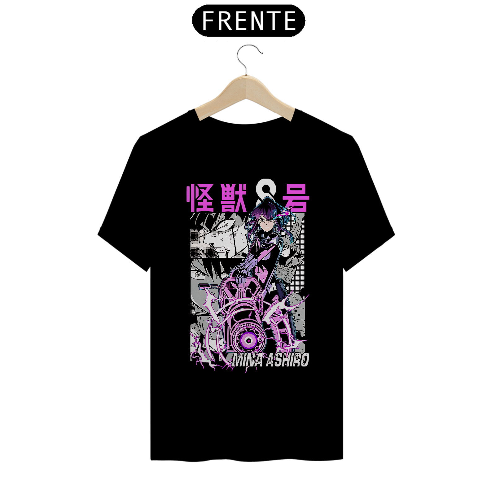 Camiseta Kaiju 8 Mina Ashiro