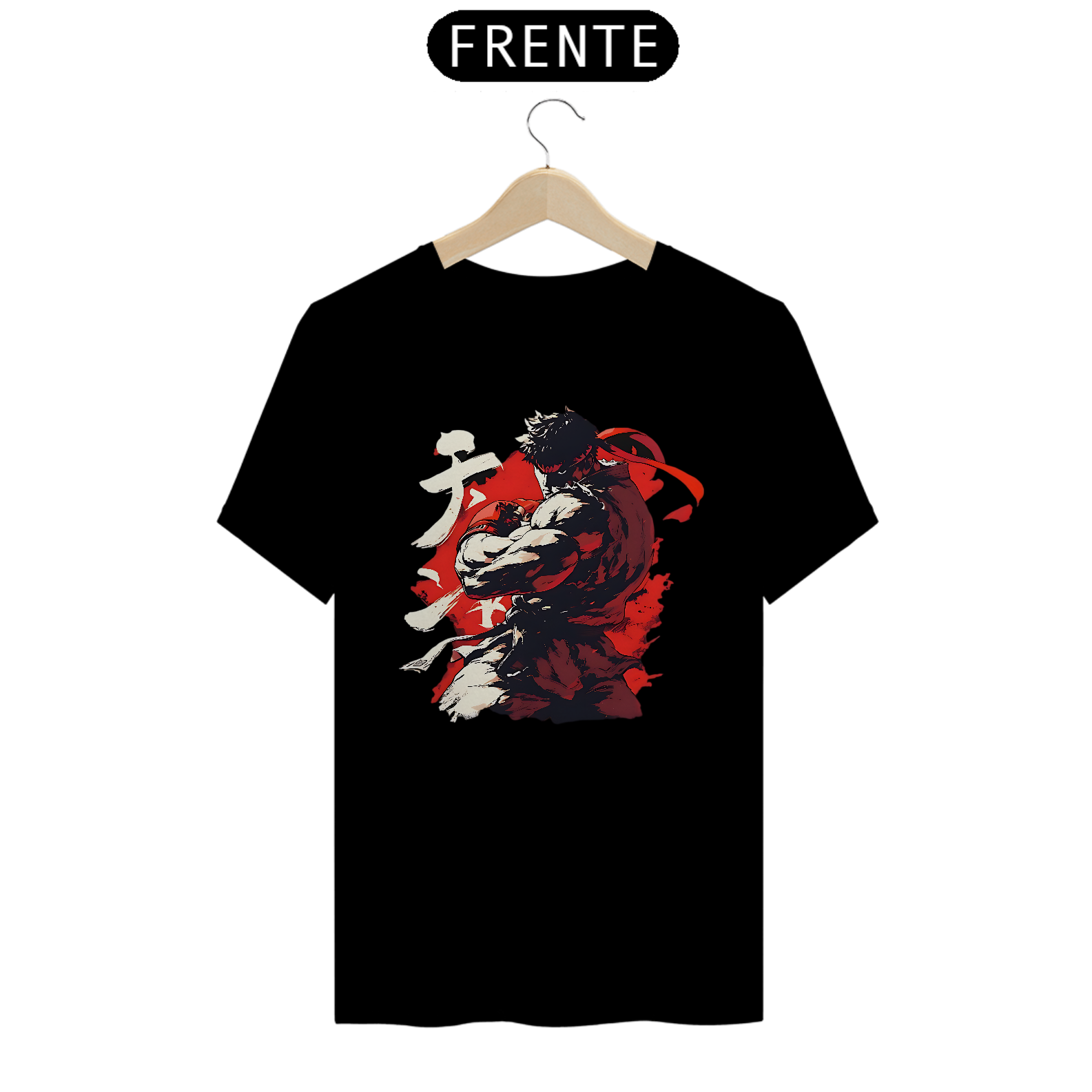 Camiseta Street Fighter Ryu Stronger
