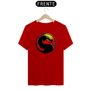 Camiseta Mortal Kombat Logo Cor