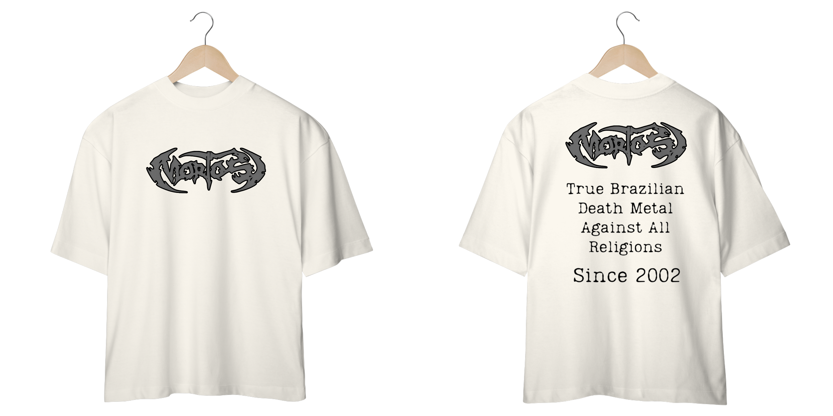 Nome do produto: Oversized LOGO CINZA