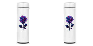 Garrafa Térmica Rosa de Dólar