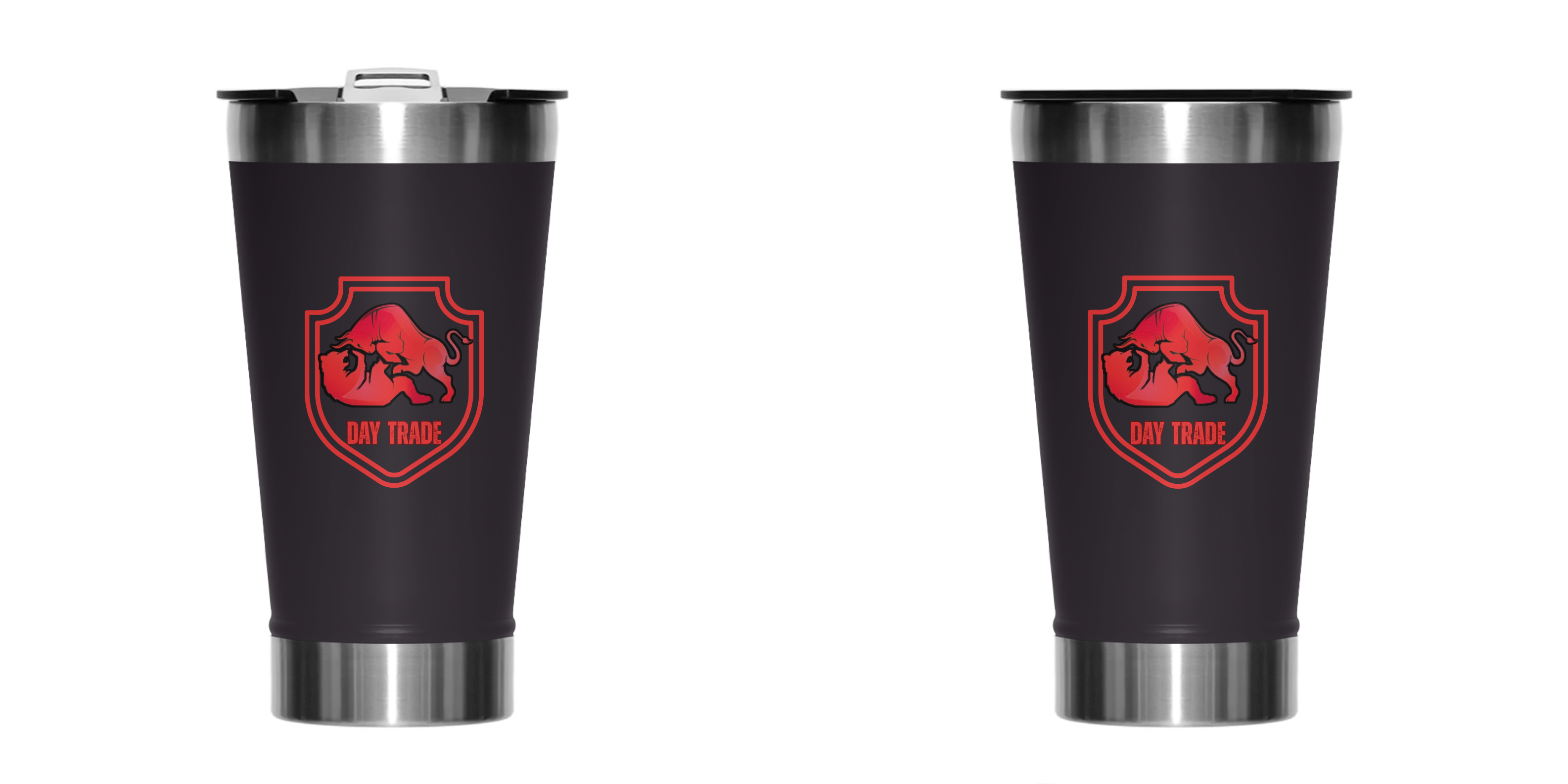 Copo Térmico Escudo Day Trade Red