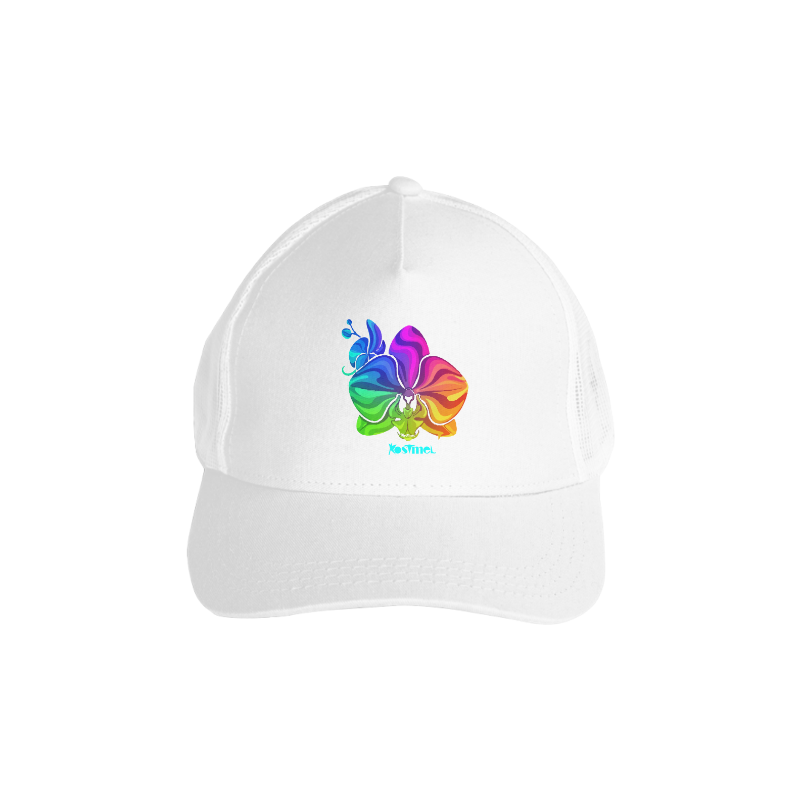 Nome do produto: Boné - Orquídea Psicodélica