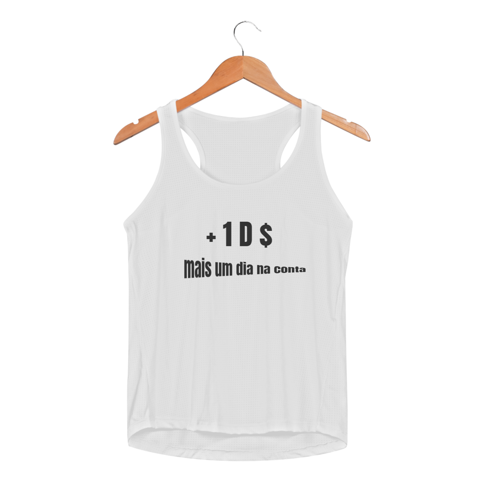 Nome do produto: Regata Feminina Sportv Dry - mais um dia na conta