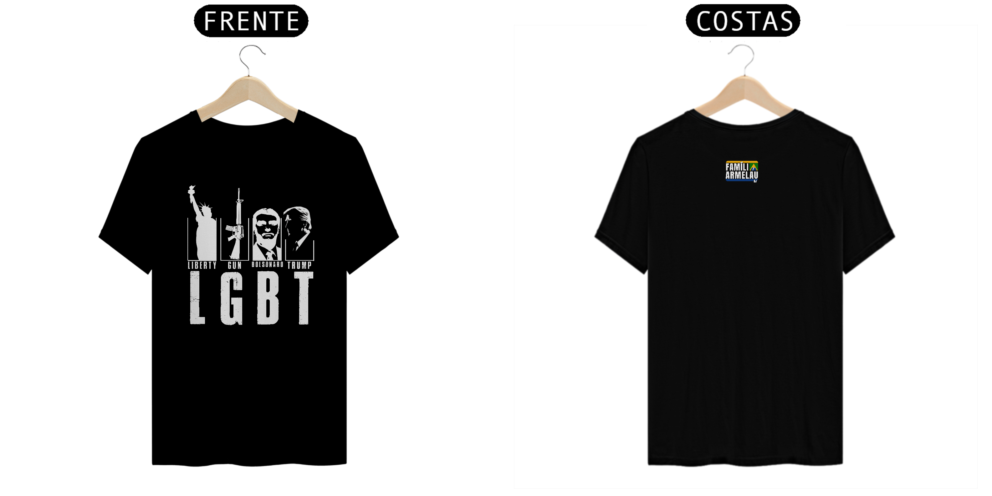 LGBT - libert, gun, bolsonaro and trump