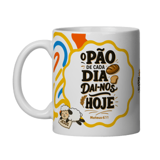 Caneca Mateus 6:11