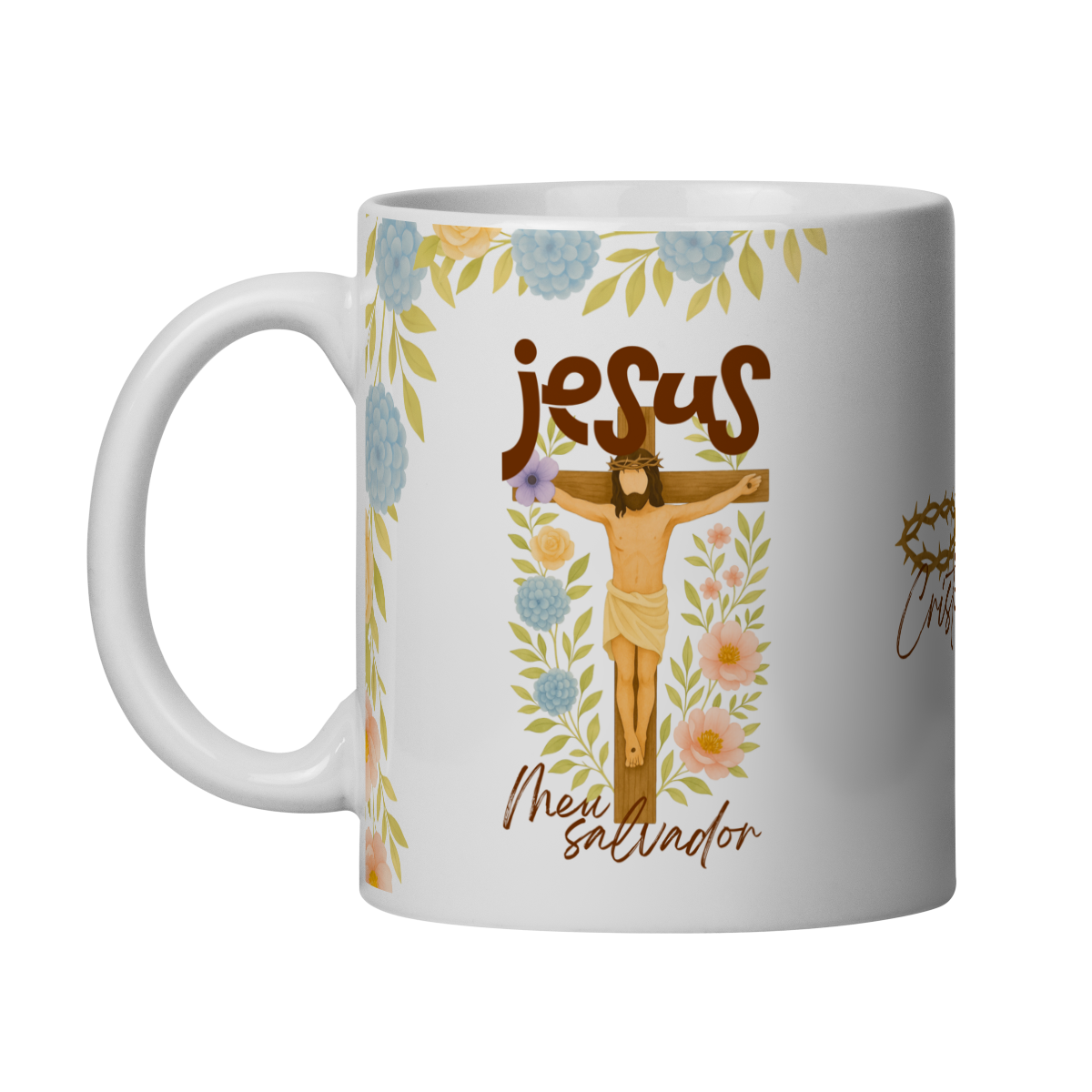 Nome do produto: Caneca Jesus meu salvador